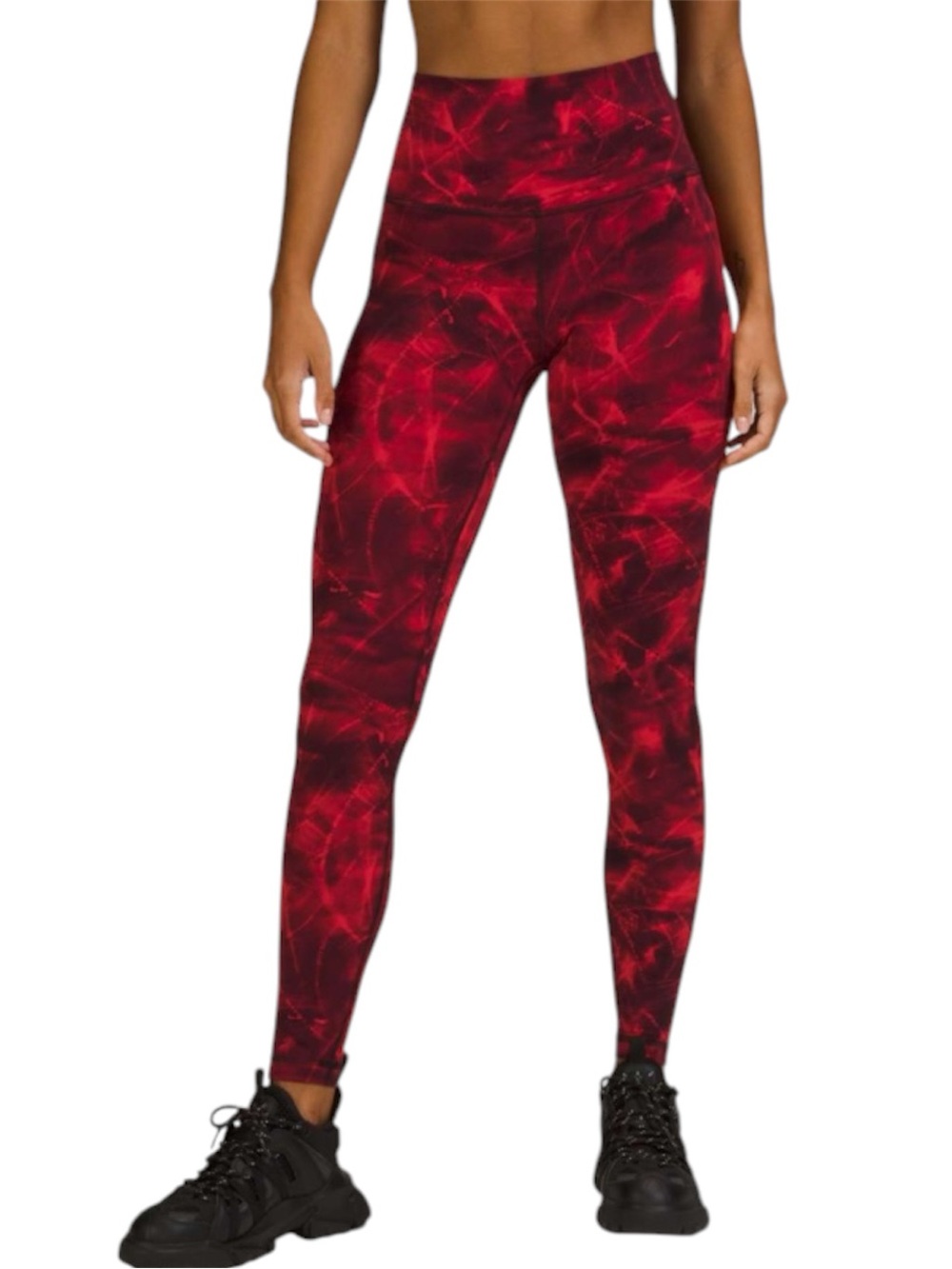 Lululemon Align High-Rise Pant 28" Metamorphic Glow Red Multi Womens Size 8